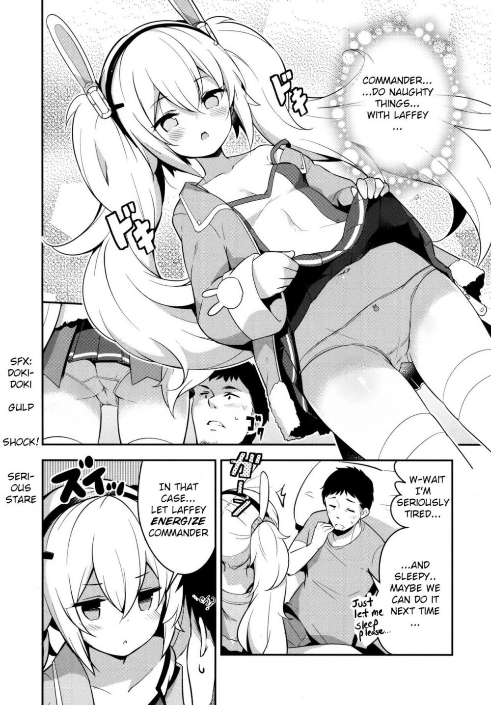 Hentai Manga Comic-Insomniac Laffey's Training Method-Read-6